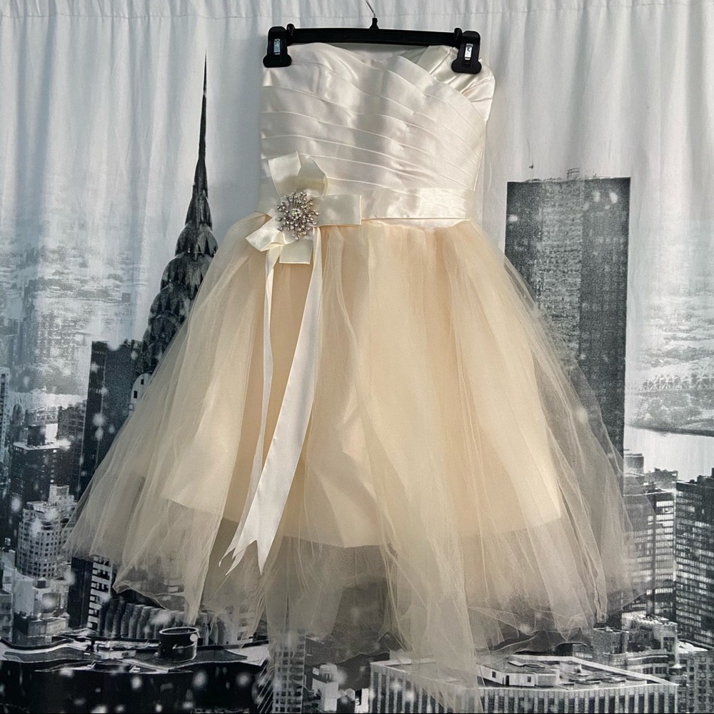 Champagne cocktail dress